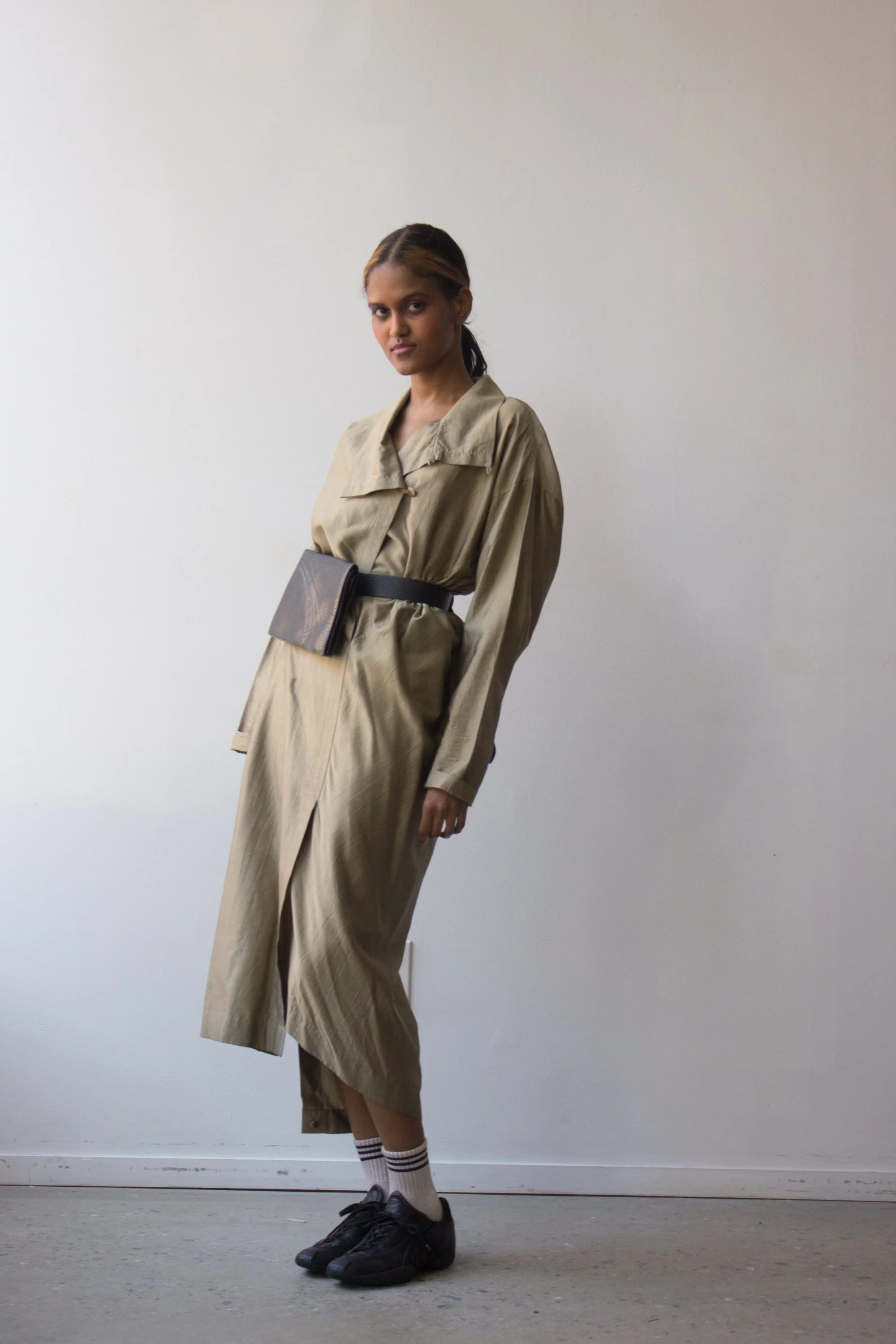 1980s Issey Miyake Silk Tunic Dress — Wayward Collection